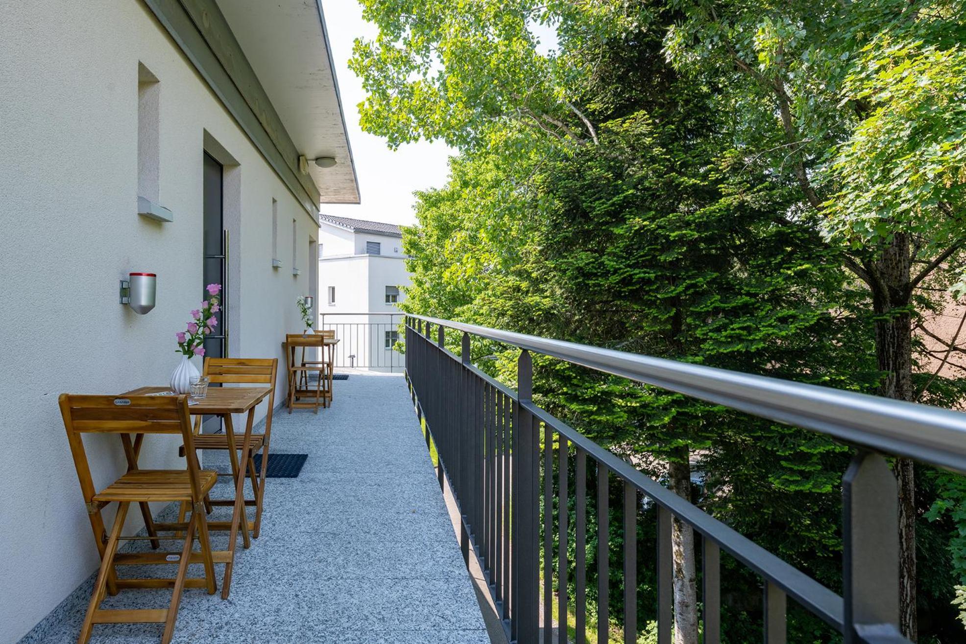 Hotel Garni Roessli Wittenbach Bagian luar foto