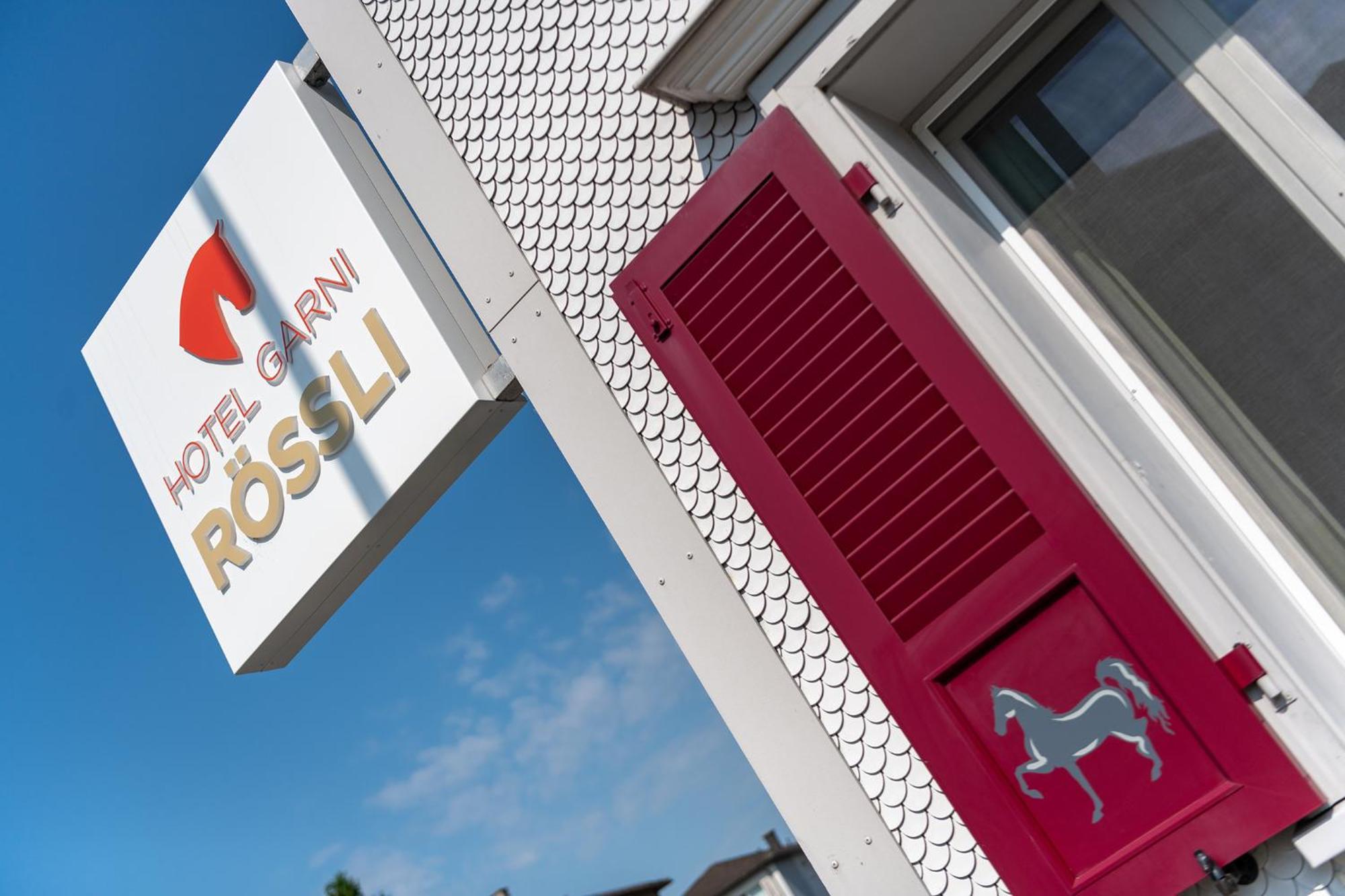 Hotel Garni Roessli Wittenbach Bagian luar foto