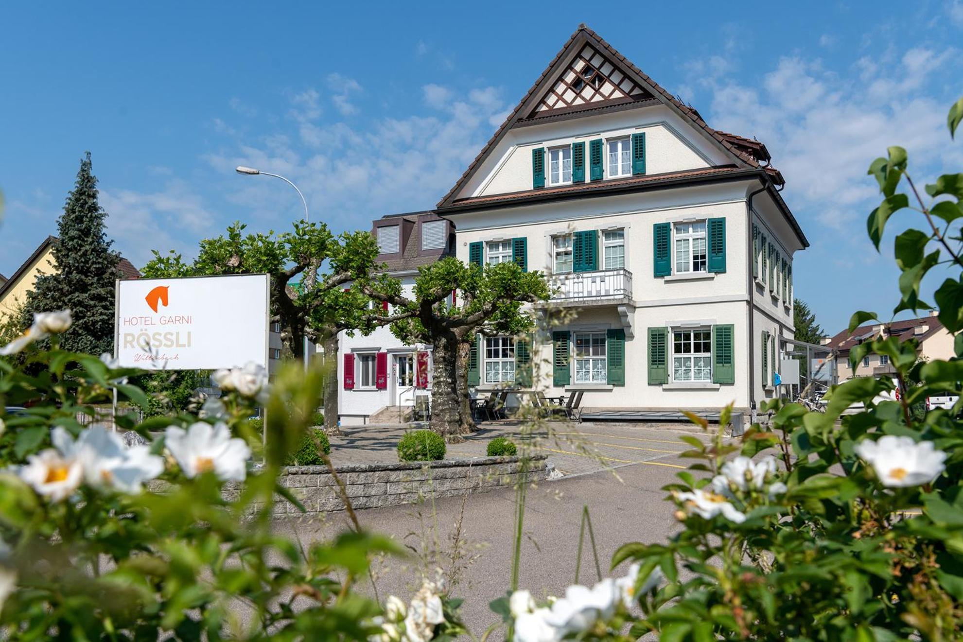 Hotel Garni Roessli Wittenbach Bagian luar foto
